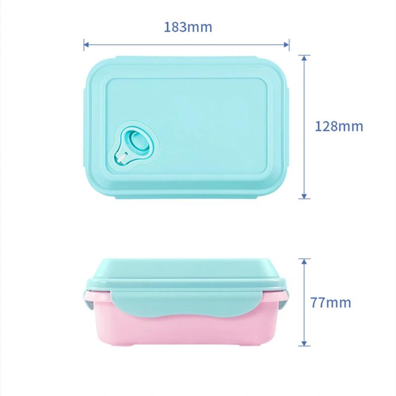 Vacuum Preservation Leakage Proof PP Plastic Bento Tiffin Box